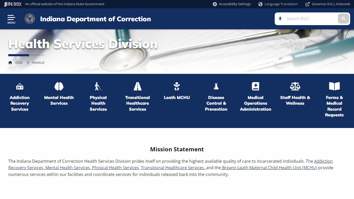 IDOC: Medical